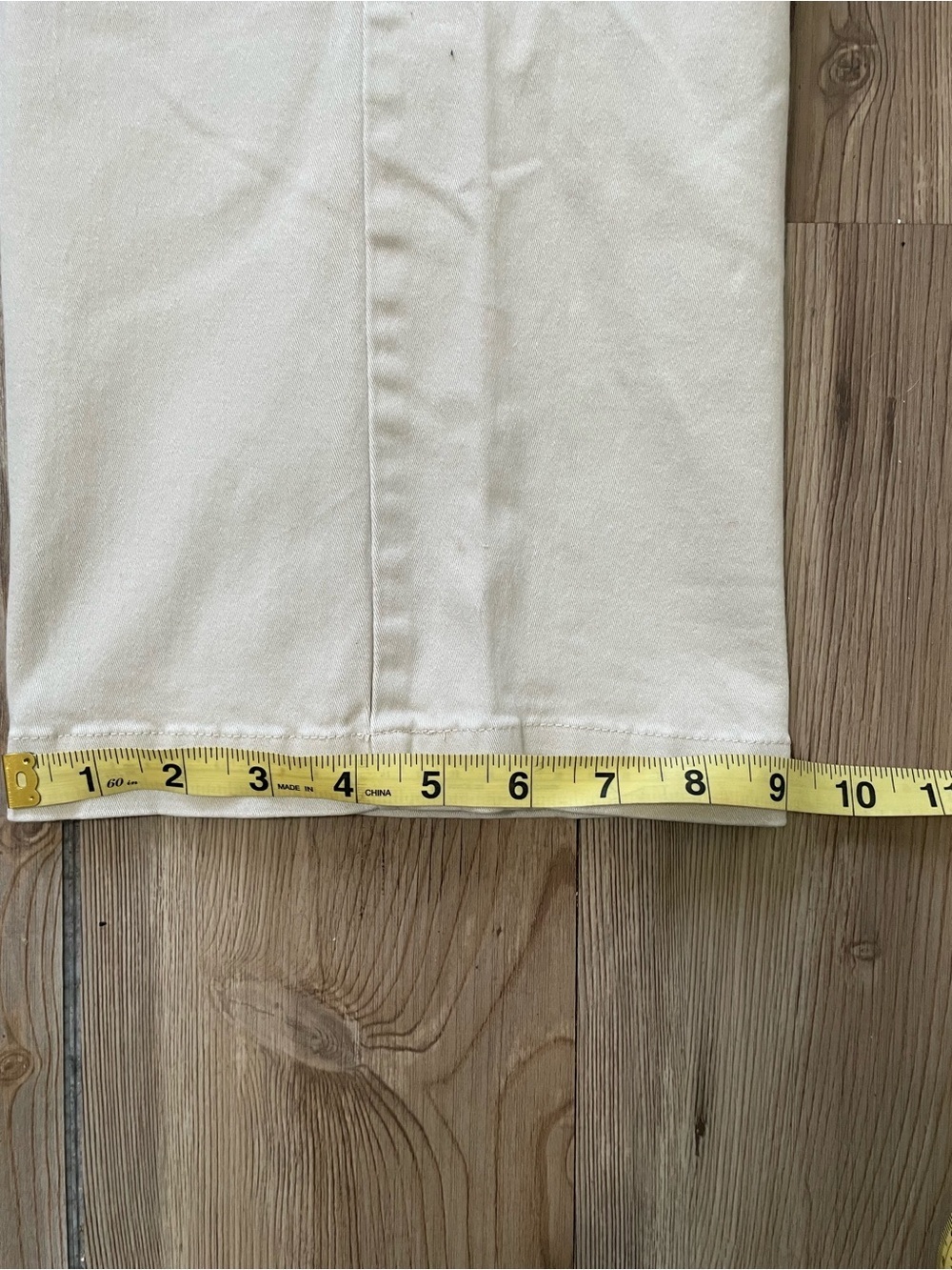 Fear of God ESSENTIALS Beige Wide Leg Trousers (small nip on waist band) see pic - Picture 12 of 12